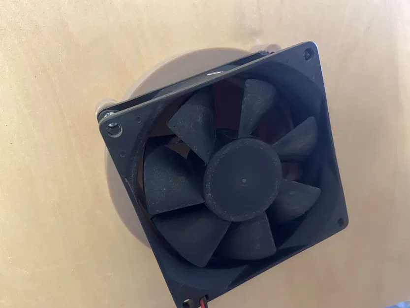 Lỗ thông gió cho tủ máy tích hợp giá gắn quạt 80mm - Image 9