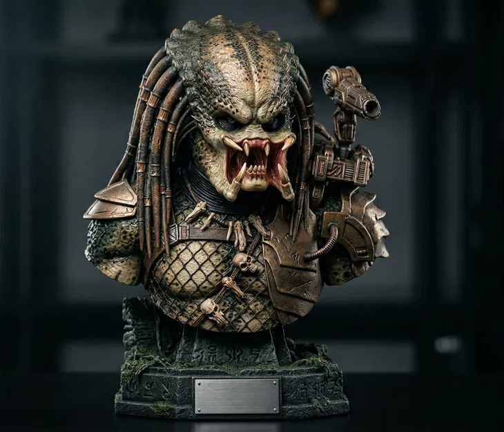 Mô hình tượng bán thân Predator 20cm cực ngầu cho người sưu tầm - Image 1