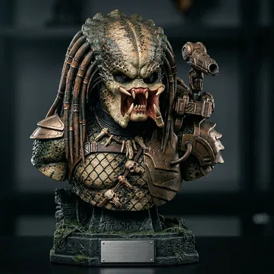 Mô hình tượng bán thân Predator 20cm cực ngầu cho người sưu tầm