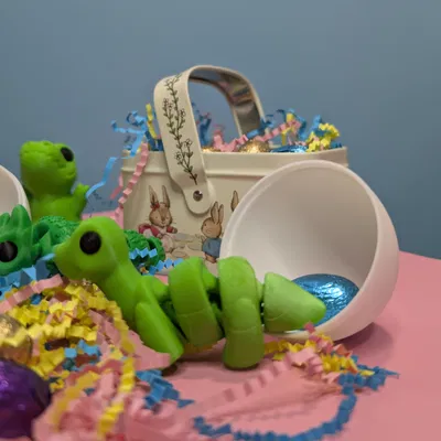 The Snap-Shell Easter Egg - Quả trứng lắp ráp thông minh