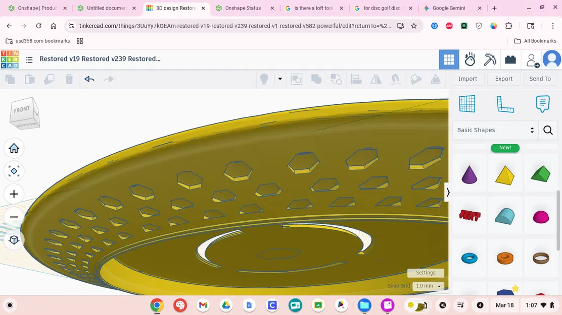 Đĩa ném Disc Golf 3D - Black Mamba (Bản Remix) - Image 3