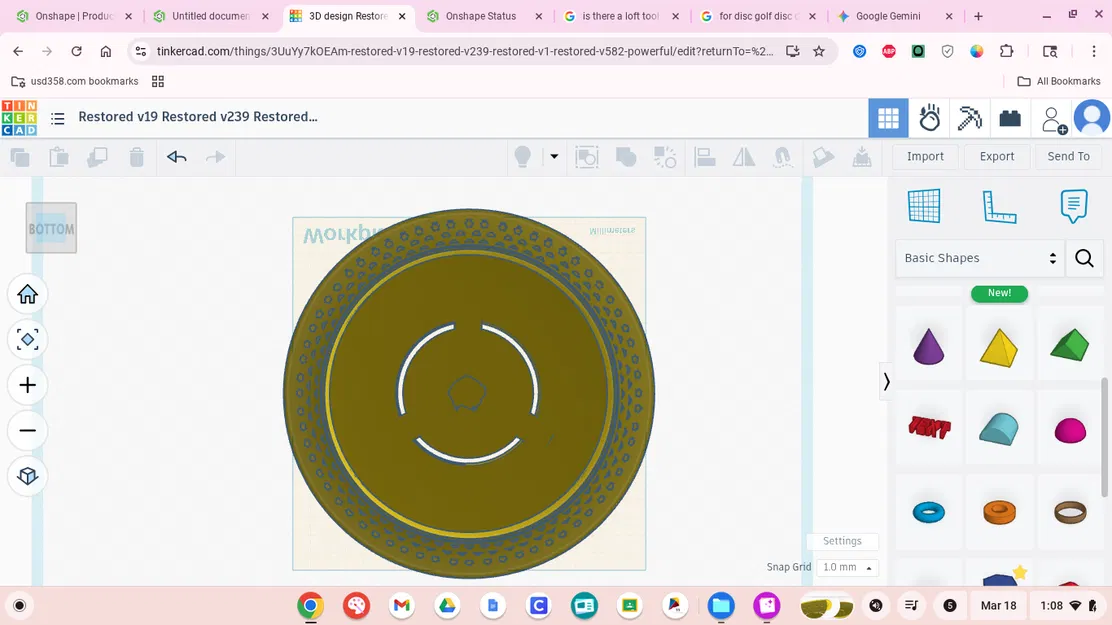 Đĩa ném Disc Golf 3D - Black Mamba (Bản Remix) - Image 5