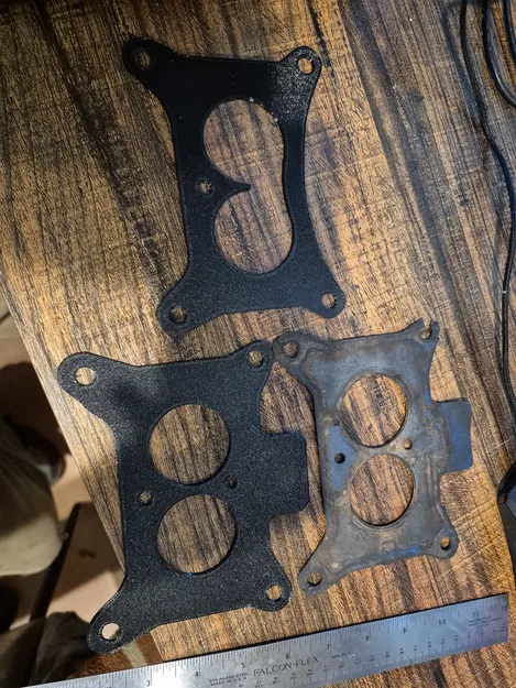 Gioăng đệm bộ chế hòa khí 3D cho Ford 302 1970 (carb gasket) - Image 1