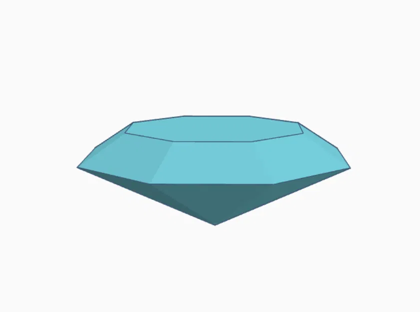 Mô hình 3D Diamond - Vật phẩm trang trí kim cương sang trọng - Image 1