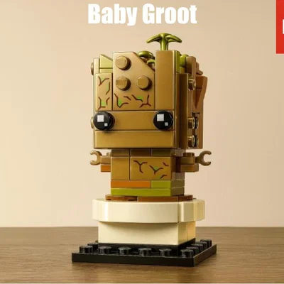 Bộ Mô Hình Brick Baby Groot