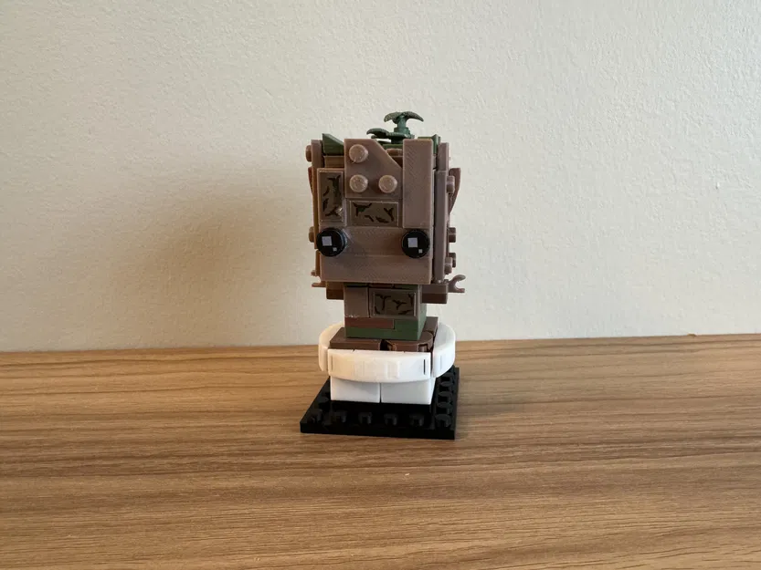 Bộ Mô Hình Brick Baby Groot - Image 3
