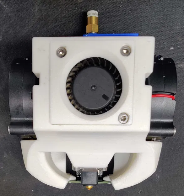 Bộ tản nhiệt quạt V5 cho Elegoo Neptune 4/Pro/Max/Plus (kèm ngàm Beacon/Cartographer) - Image 6