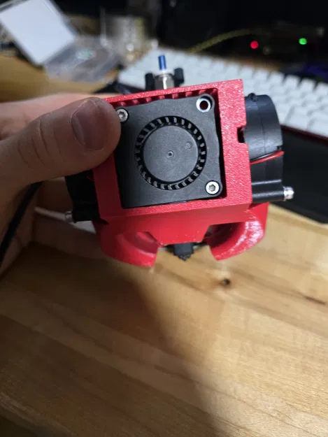 Fan Shroud V5 cho Elegoo Neptune 4 Max/Plus kèm ngàm Beacon/Cartographer và Bowden - Image 3