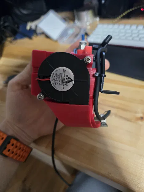 Fan Shroud V5 cho Elegoo Neptune 4 Max/Plus kèm ngàm Beacon/Cartographer và Bowden - Image 4