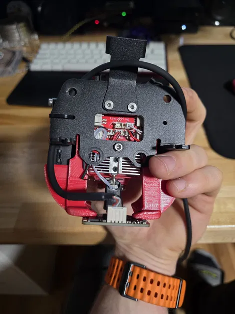 Fan Shroud V5 cho Elegoo Neptune 4 Max/Plus kèm ngàm Beacon/Cartographer và Bowden - Image 5