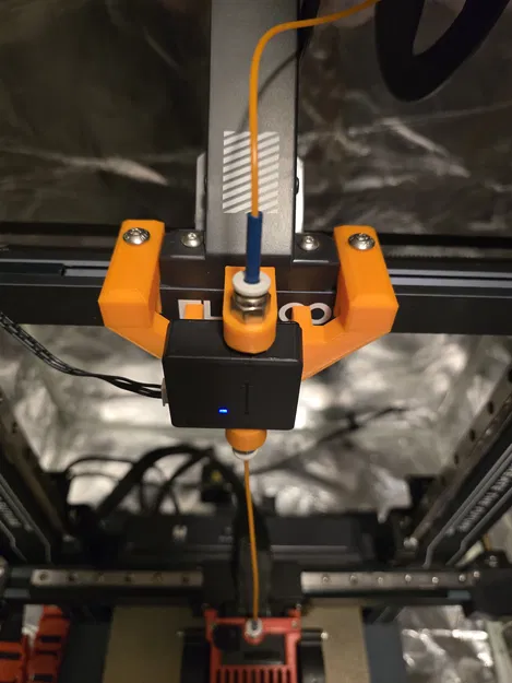 Giá đỡ cảm biến sợi nhựa cải tiến kèm đầu nối ống Bowden cho Elegoo Neptune 4 PRO/Plus/Max - Image 3