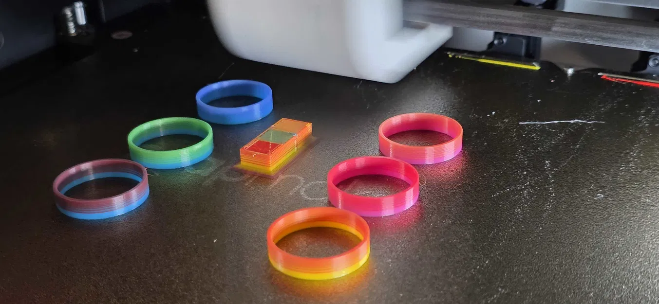 Snorca Full Spectrum - Bản in thử nghiệm phối trộn màu Gradient - Image 2