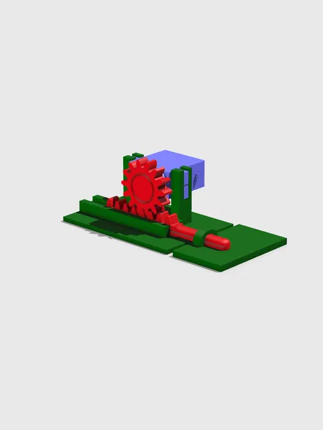 Khóa chặn cửa sử dụng Servo SG90 - Image 1
