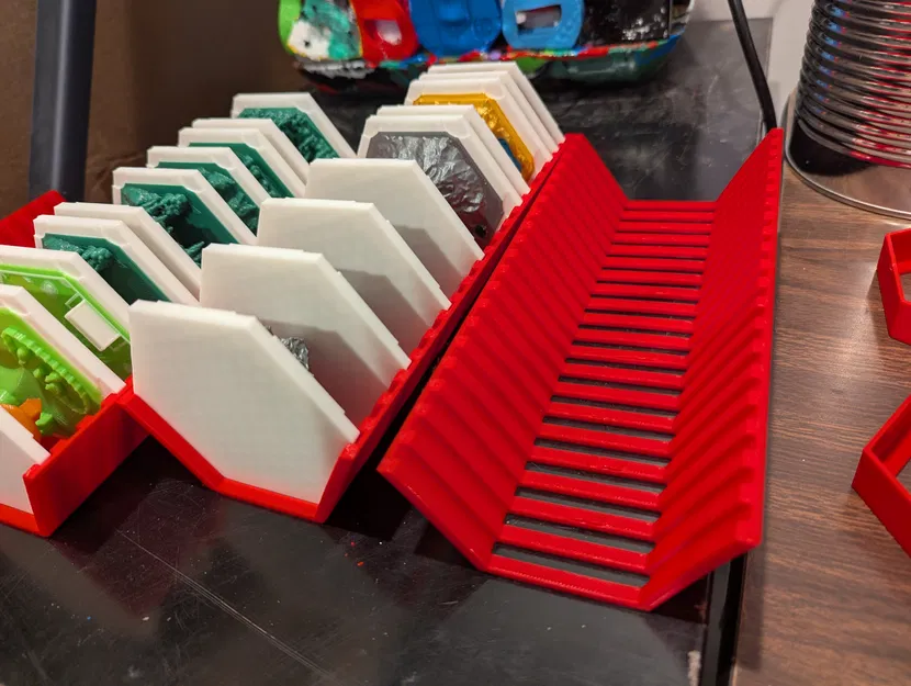 Khay Đựng Catan Dạng Lục Giác Slim - Nhiều Kích Thước - Image 1