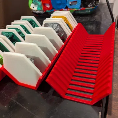 Khay Đựng Catan Dạng Lục Giác Slim - Nhiều Kích Thước