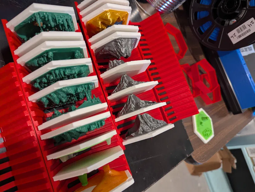 Khay Đựng Catan Dạng Lục Giác Slim - Nhiều Kích Thước - Image 2