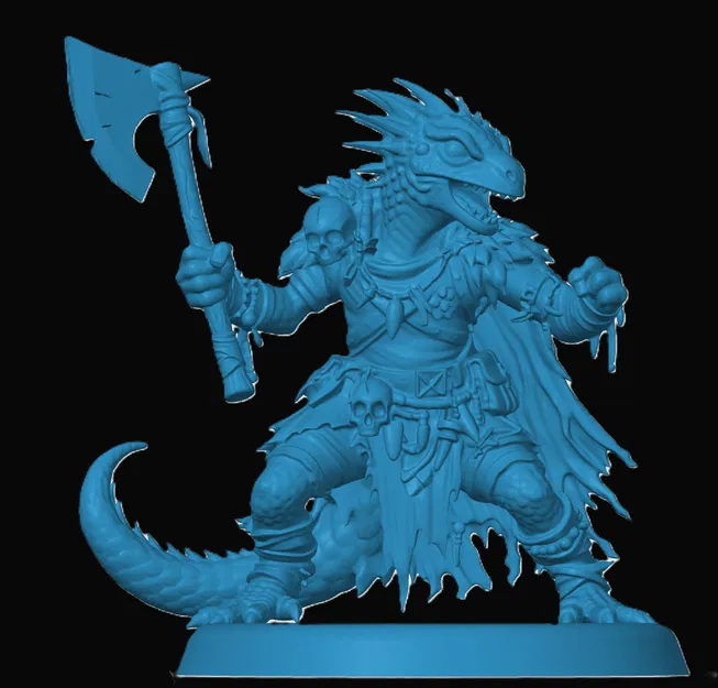 Mô hình Kobold Barbarian - Image 1