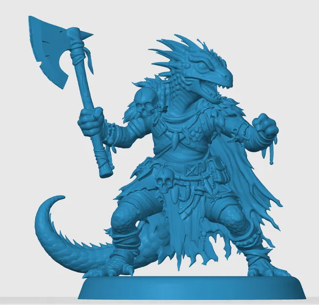 Mô hình Kobold Barbarian - Image 3