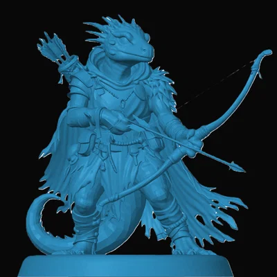 Mô hình Kobold Ranger - Nhân vật 3D chi tiết cho game D&D