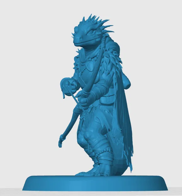 Mô hình Kobold Ranger - Nhân vật 3D chi tiết cho game D&D - Image 2