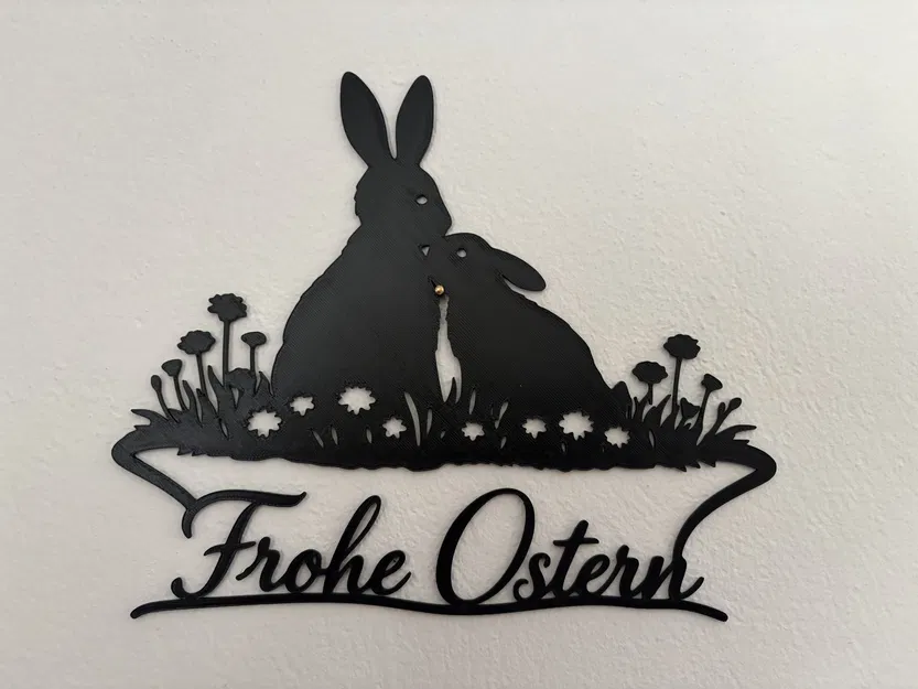 Mô hình trang trí Frohe Ostern - Image 1