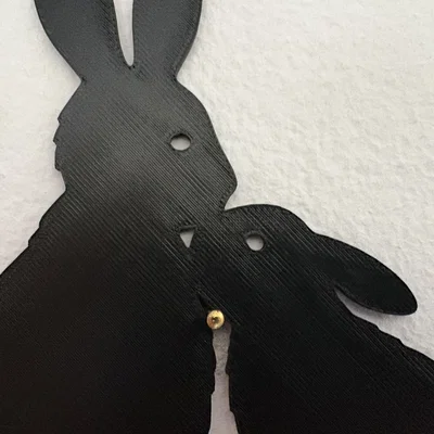 Mô hình trang trí Frohe Ostern
