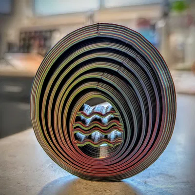 Mô hình Fidget Trứng Phục sinh xếp lớp (2 Kích thước)