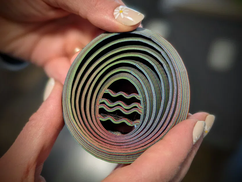 Mô hình Fidget Trứng Phục sinh xếp lớp (2 Kích thước) - Image 4