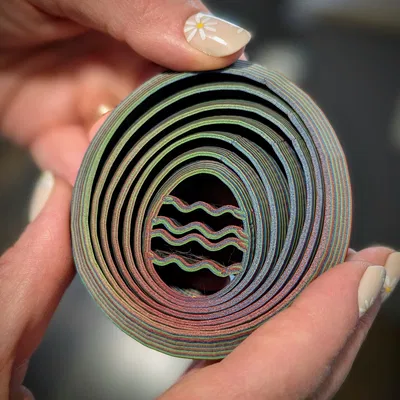 Mô hình Fidget Trứng Phục sinh xếp lớp (2 Kích thước)