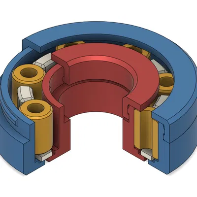 Vòng bi 608 - In hoàn toàn, dễ lắp ráp