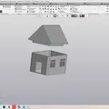 Mô hình ngôi nhà búp bê (The Dollhouse) in 3D dễ thương cho trẻ em - Thumbnail 1