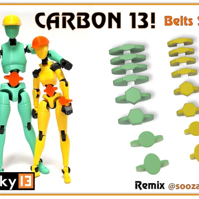 Bộ dây đai Carbon 13 cho phiên bản Nam và Nữ