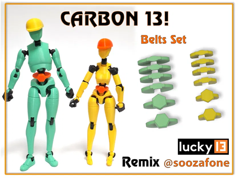 Bộ dây đai Carbon 13 cho phiên bản Nam và Nữ - Image 2