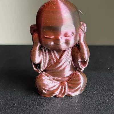 Bộ ba tượng Phật nhỏ thông thái