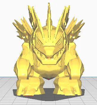 Mô hình 3D Gorgonzilla độc đáo: Hướng dẫn in chi tiết - Image 1