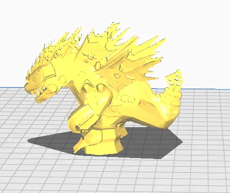 Mô hình 3D Gorgonzilla độc đáo: Hướng dẫn in chi tiết - Image 4