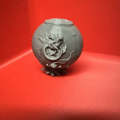 Mô hình 3D Mermaid in a Bowl trang trí bàn chơi D&D cực đẹp