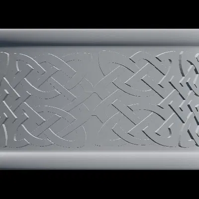 Vòng tay Viking (Viking Bracelet) - Mẫu in 3D hoa văn cổ điển độc đáo