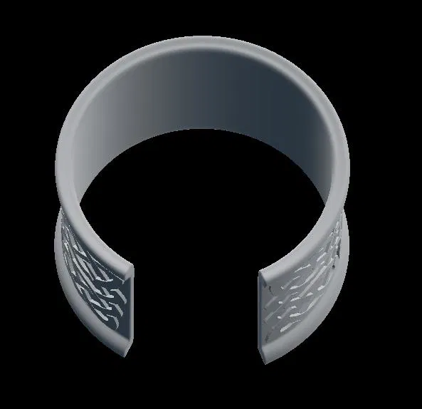 Vòng tay Viking (Viking Bracelet) - Mẫu in 3D hoa văn cổ điển độc đáo - Image 3