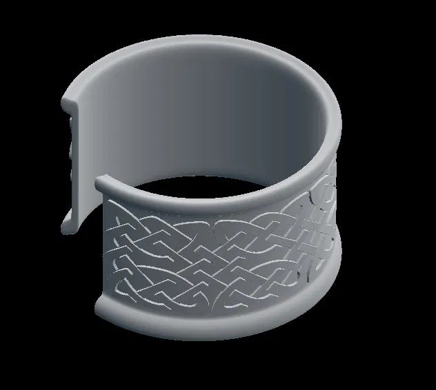 Vòng tay Viking (Viking Bracelet) - Mẫu in 3D hoa văn cổ điển độc đáo - Image 4
