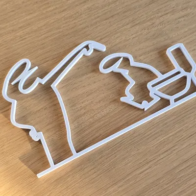 Bảng hiệu nhà vệ sinh v4 - Thiết kế Nam và Nữ