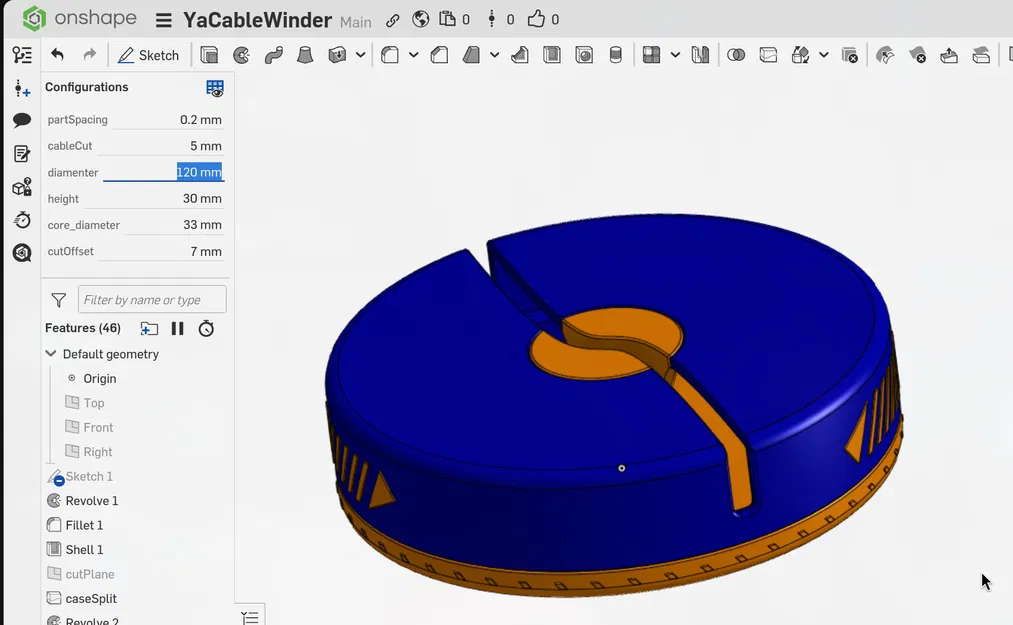 Yet Another "The One" Cable Winder - Dụng cụ quấn cáp đa năng - Image 5