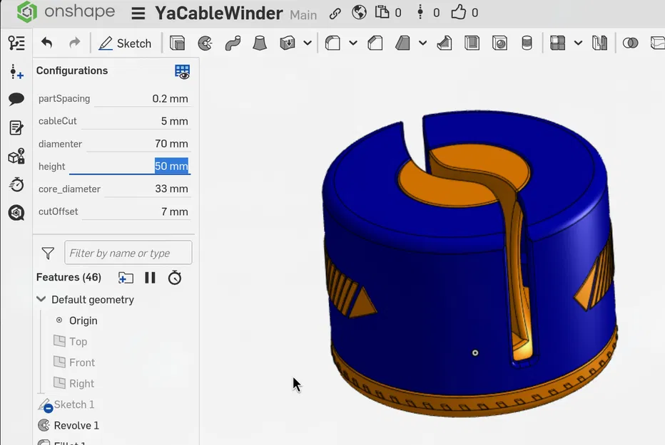 Yet Another "The One" Cable Winder - Dụng cụ quấn cáp đa năng - Image 6