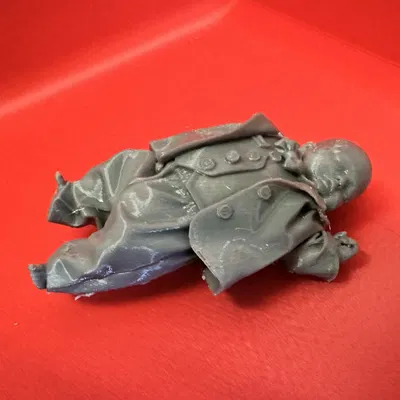 Mô hình em bé mặc vest lịch lãm – File in 3D chi tiết