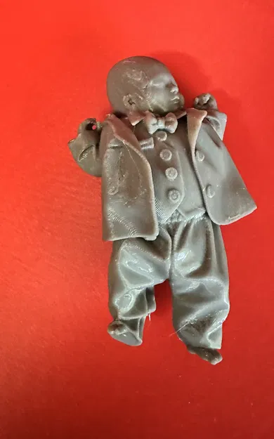 Mô hình em bé mặc vest lịch lãm – File in 3D chi tiết - Image 2