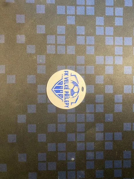 Móc khóa 3D logo câu lạc bộ bóng đá FK Velké Přílepy - Image 2