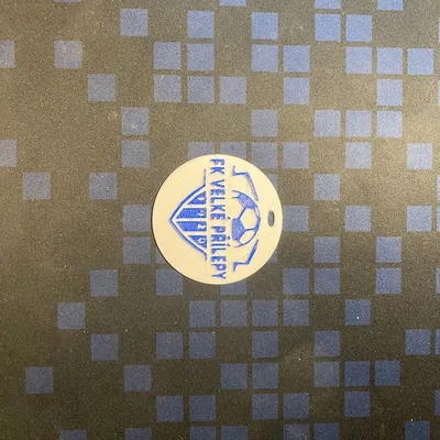 Móc khóa 3D logo câu lạc bộ bóng đá FK Velké Přílepy