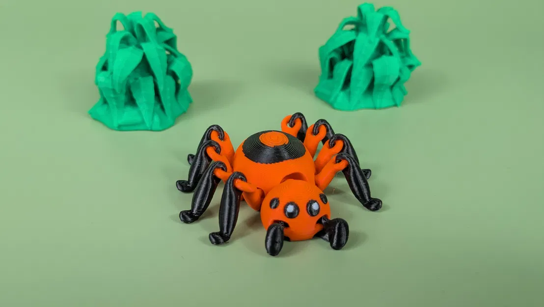 Tarantula - Mô hình nhện có khớp nối | Print-in-Place | Không cần support - Image 1