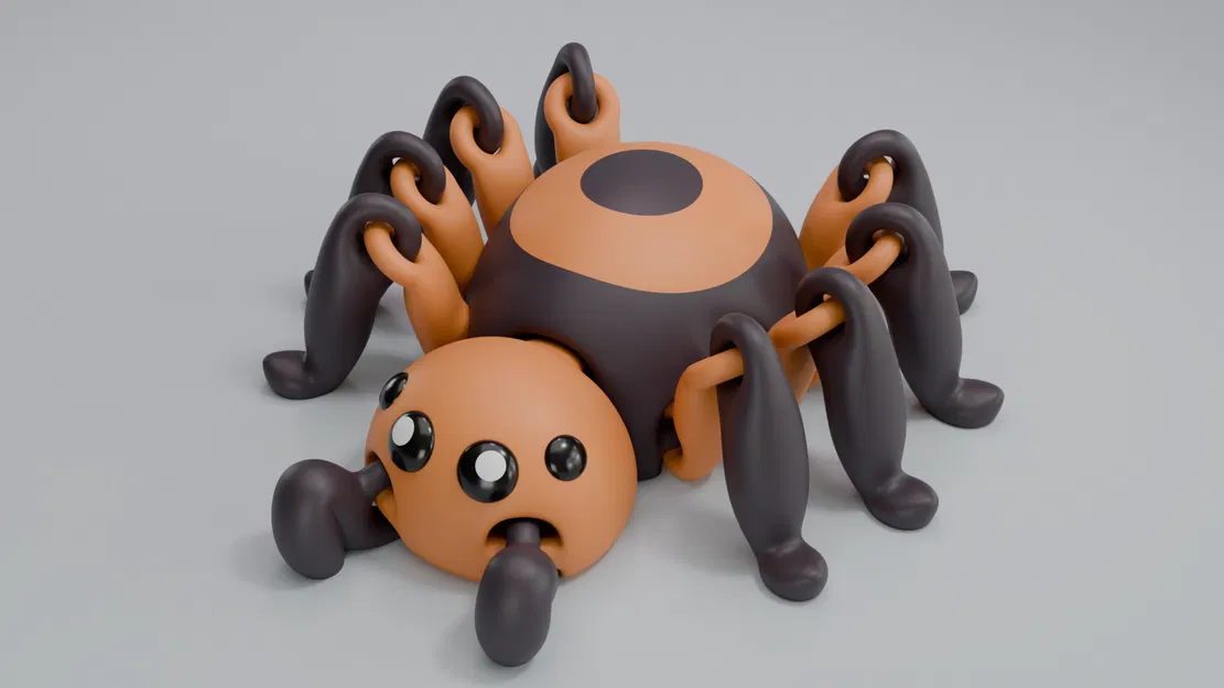 Tarantula - Mô hình nhện có khớp nối | Print-in-Place | Không cần support - Image 3