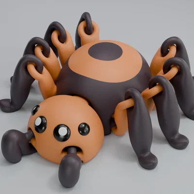 Tarantula - Mô hình nhện có khớp nối | Print-in-Place | Không cần support